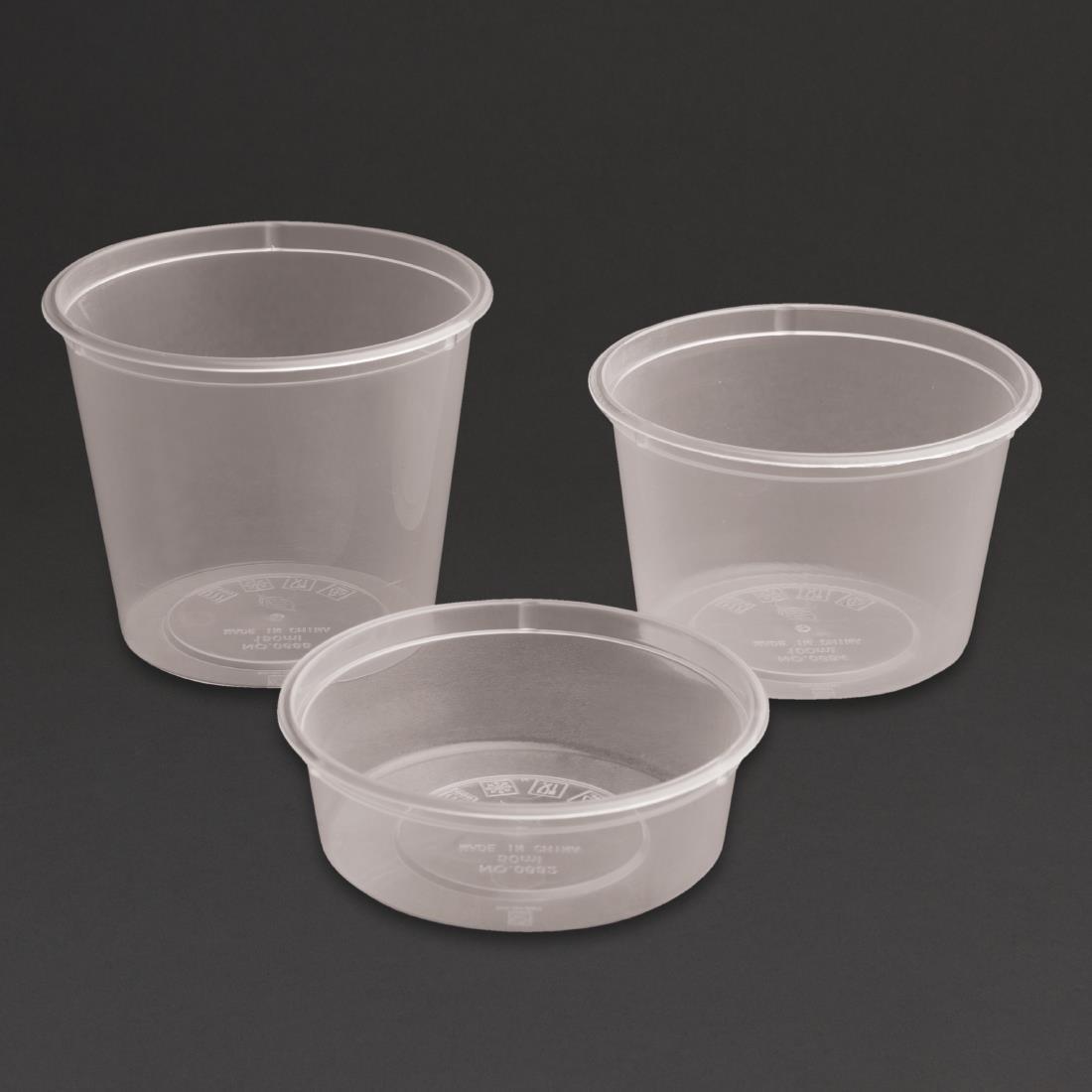 Pots à sauce micro-ondables en plastique Fiesta Recyclable 50ml (lot de 100) - FRANCE CHR