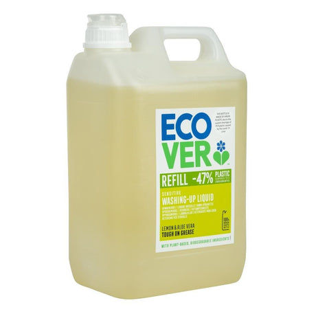 Liquide vaisselle concentré citron et aloe vera Ecover 5L - FRANCE CHR