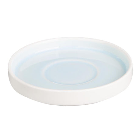 Soucoupes Olympia Fondant bleues 135mm (lot de 6) - FRANCE CHR