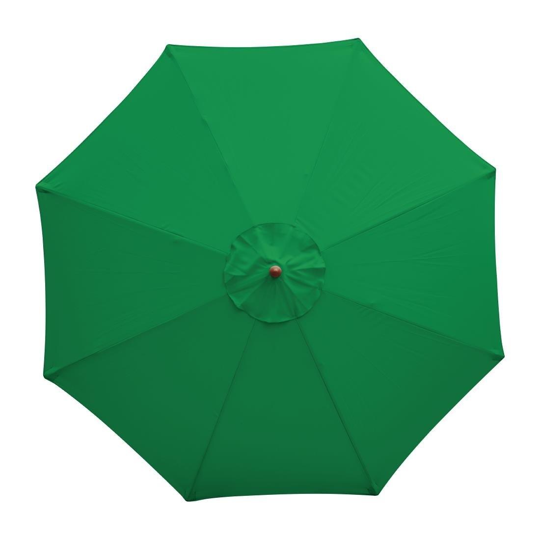 Parasol rond Bolero vert 3m - FRANCE CHR