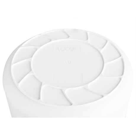 Conteneur rond blanc Vogue 76L - FRANCE CHR