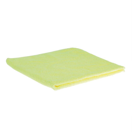 Chiffons microfibres Jantex jaunes (Lot de 5) - FRANCE CHR