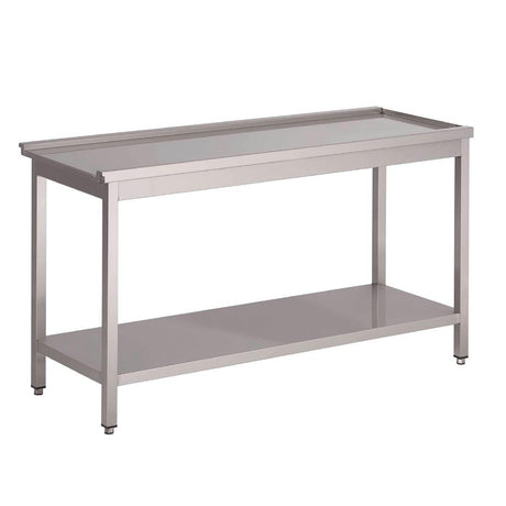 Table de sortie 80cm pour modèle à capot HT50 GL896 Gastro M 80x59x85cm - FRANCE CHR