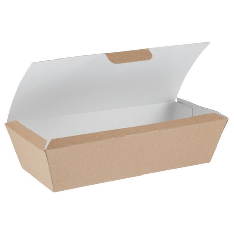 Boîtes alimentaires kraft compostables Colpac 250mm (lot de 150) - FRANCE CHR