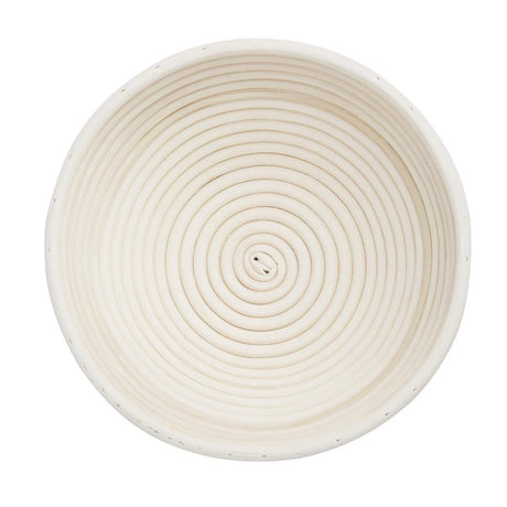 Panier de fermentation rond en rotin Vogue 220x80mm - FRANCE CHR