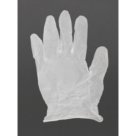 Gants en vinyle non poudrés Hygiplas S (lot de 100) - FRANCE CHR