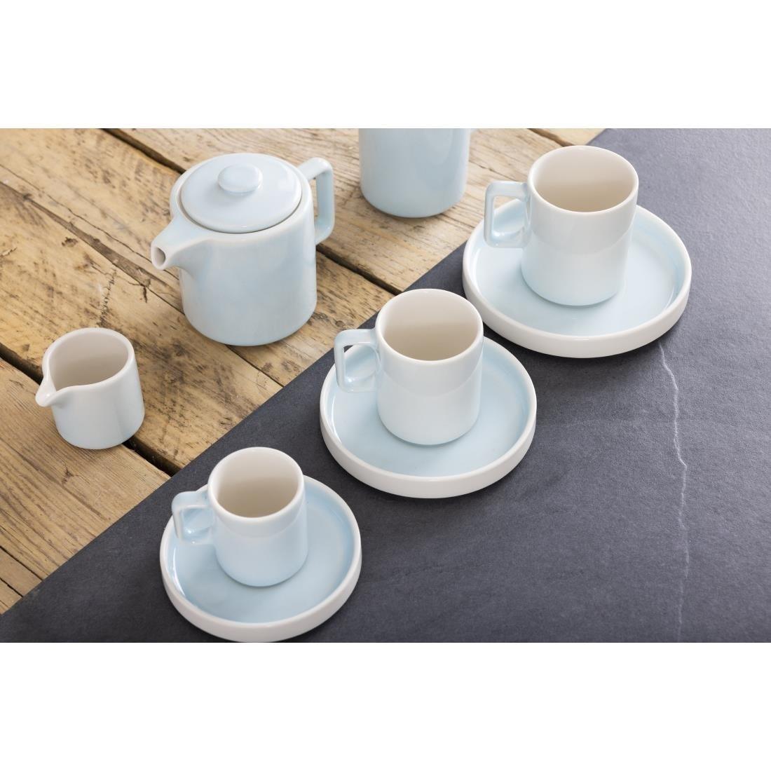 Soucoupes Olympia Fondant bleues 152mm (lot de 6) - FRANCE CHR