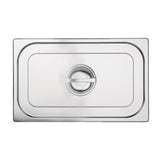 Couvercle GN 1/1 inox Vogue - FRANCE CHR