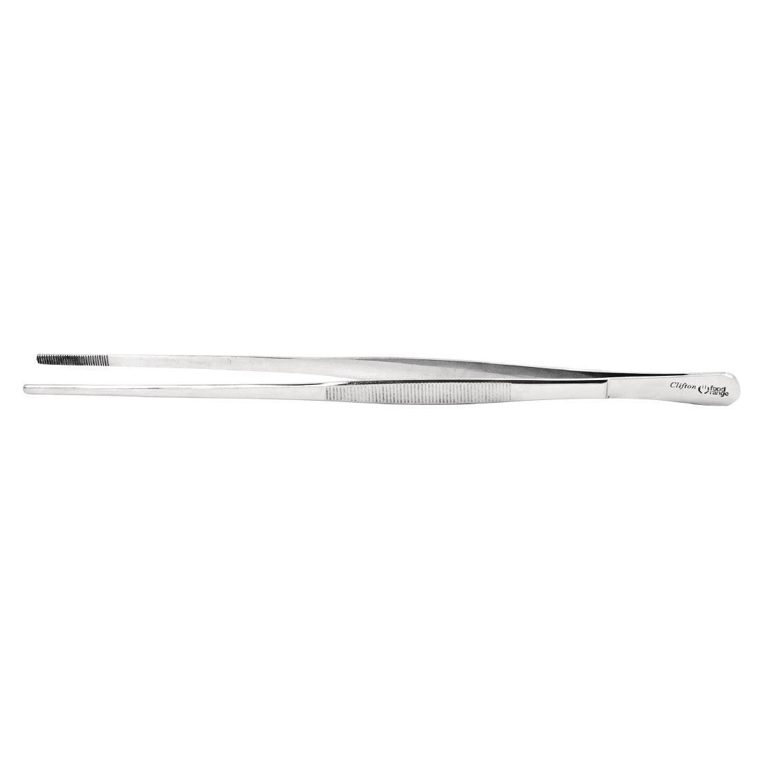 Pince inox embouts arrondis 300mm - FRANCE CHR