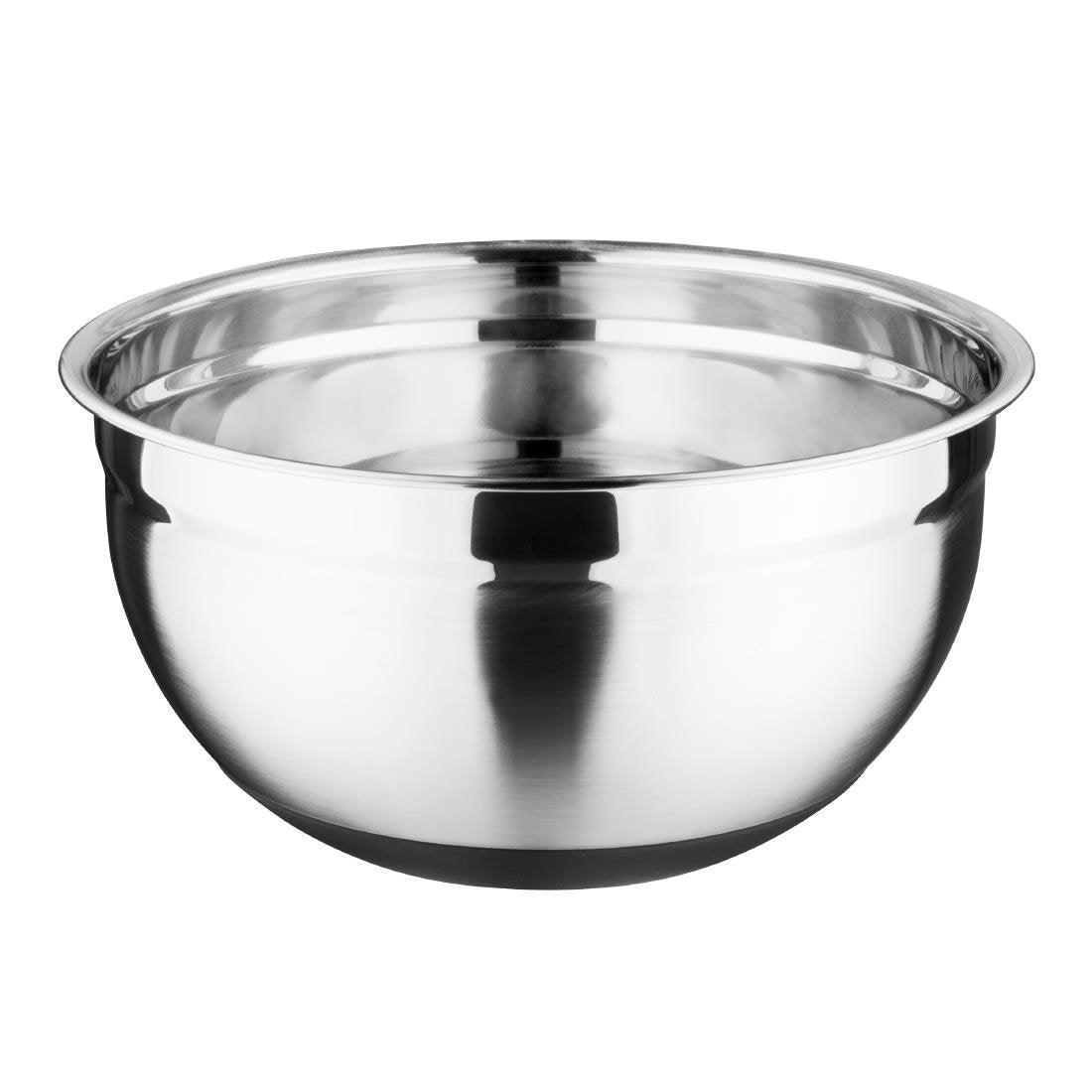 Bassine acier inoxydable fond silicone Vogue 8L - FRANCE CHR