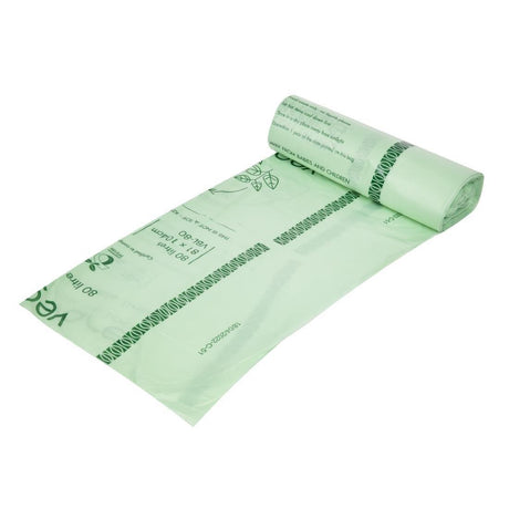 Sacs poubelle compostables Vegware Biobag 80L (lot de 240) - FRANCE CHR