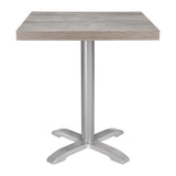 Pied de table en fonte Bolero gris - FRANCE CHR