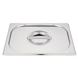 Couvercle GN 1/2 inox Vogue - FRANCE CHR