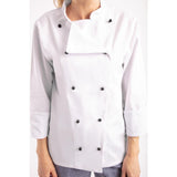 Veste de cuisine mixte Whites Chicago manches longues blanche XS - FRANCE CHR