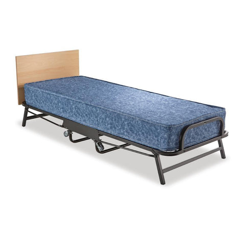 Lit pliant 1 personne avec matelas étanche Jay-Be noir - FRANCE CHR