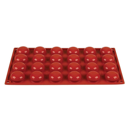 Plaque 24 pomponnettes en silicone Pavoni Formaflex - FRANCE CHR