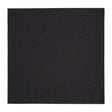 Serviettes dîner 3 plis format 1/4 Fiesta Recyclable 400mm noires (lot de 1000) - FRANCE CHR