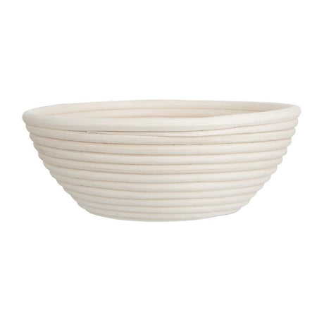 Panier de fermentation rond en rotin Vogue 220x80mm - FRANCE CHR