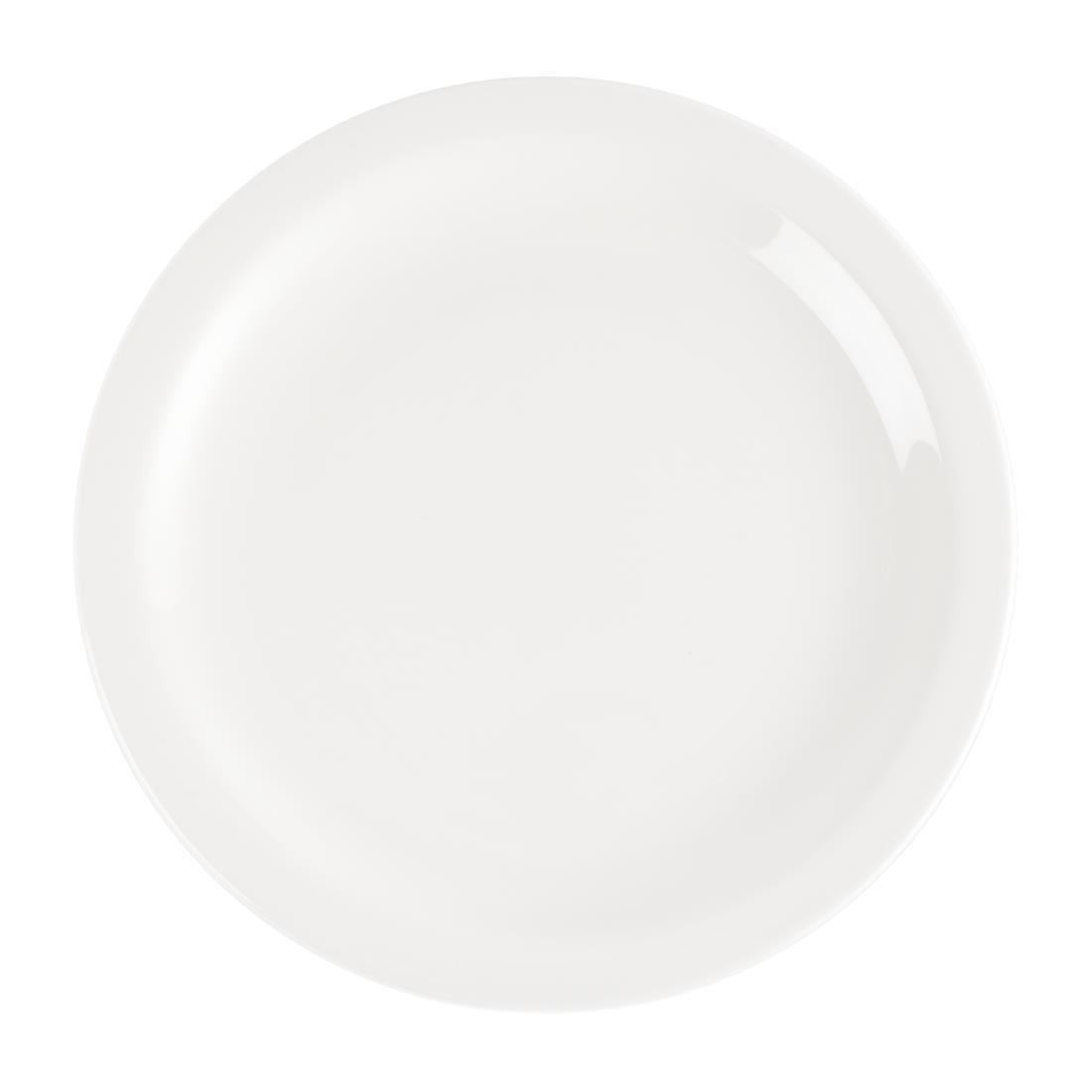 Assiettes Nova Churchill Whiteware 230mm (lot de 24) - FRANCE CHR