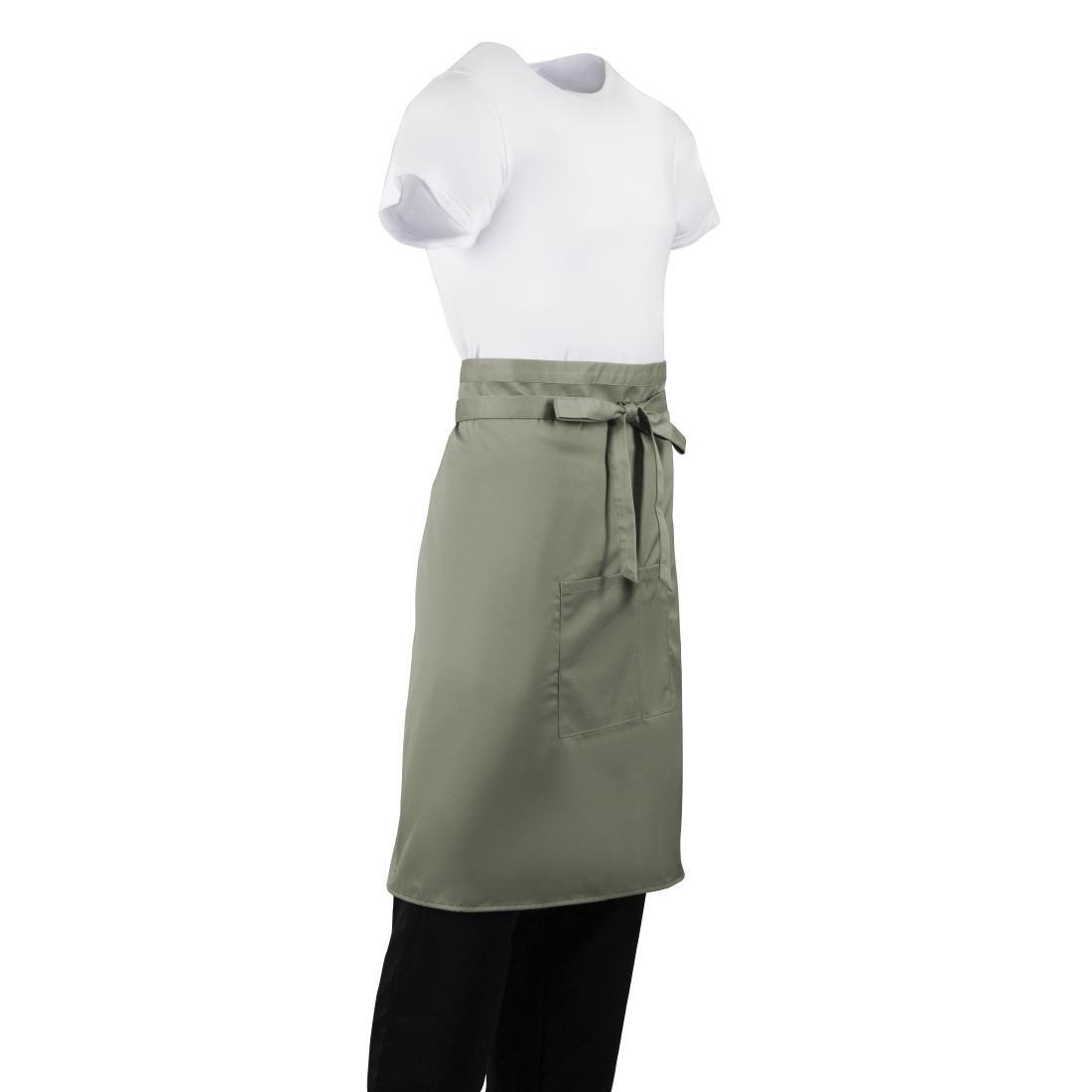 Tablier serveur Whites olive - FRANCE CHR