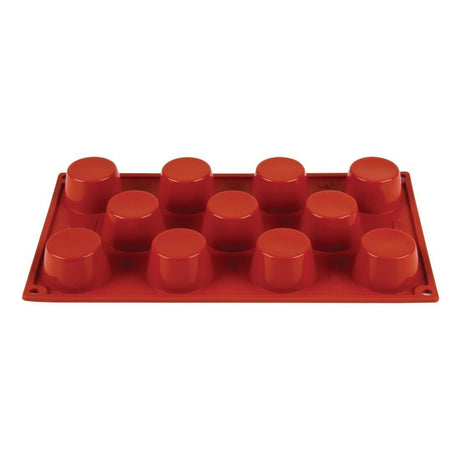 Plaque 11 mini-muffins en silicone Pavoni Formaflex - FRANCE CHR