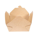 Boîtes alimentaires en carton compostable Vegware N°3 1800ml (lot de 180) - FRANCE CHR