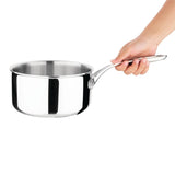 Casserole inox triple paroi Vogue 180x95mm - FRANCE CHR