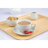 Soucoupes élégantes Olympia Whiteware 148mm (Lot de 12) - FRANCE CHR