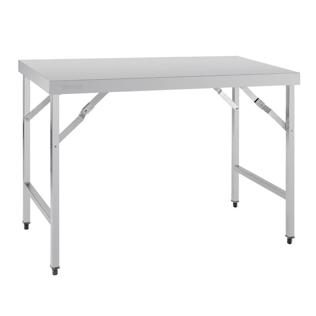 Table pliante inox Vogue 1200mm - FRANCE CHR