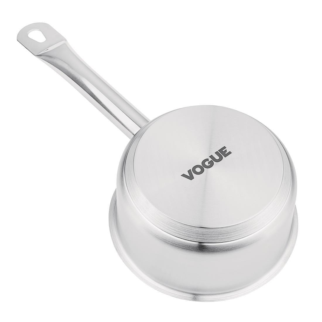 Casserole en acier inoxydable Vogue 900ml - FRANCE CHR