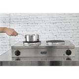 Plaque de cuisson électrique double Lincat Lynx 400 LBR2 - FRANCE CHR