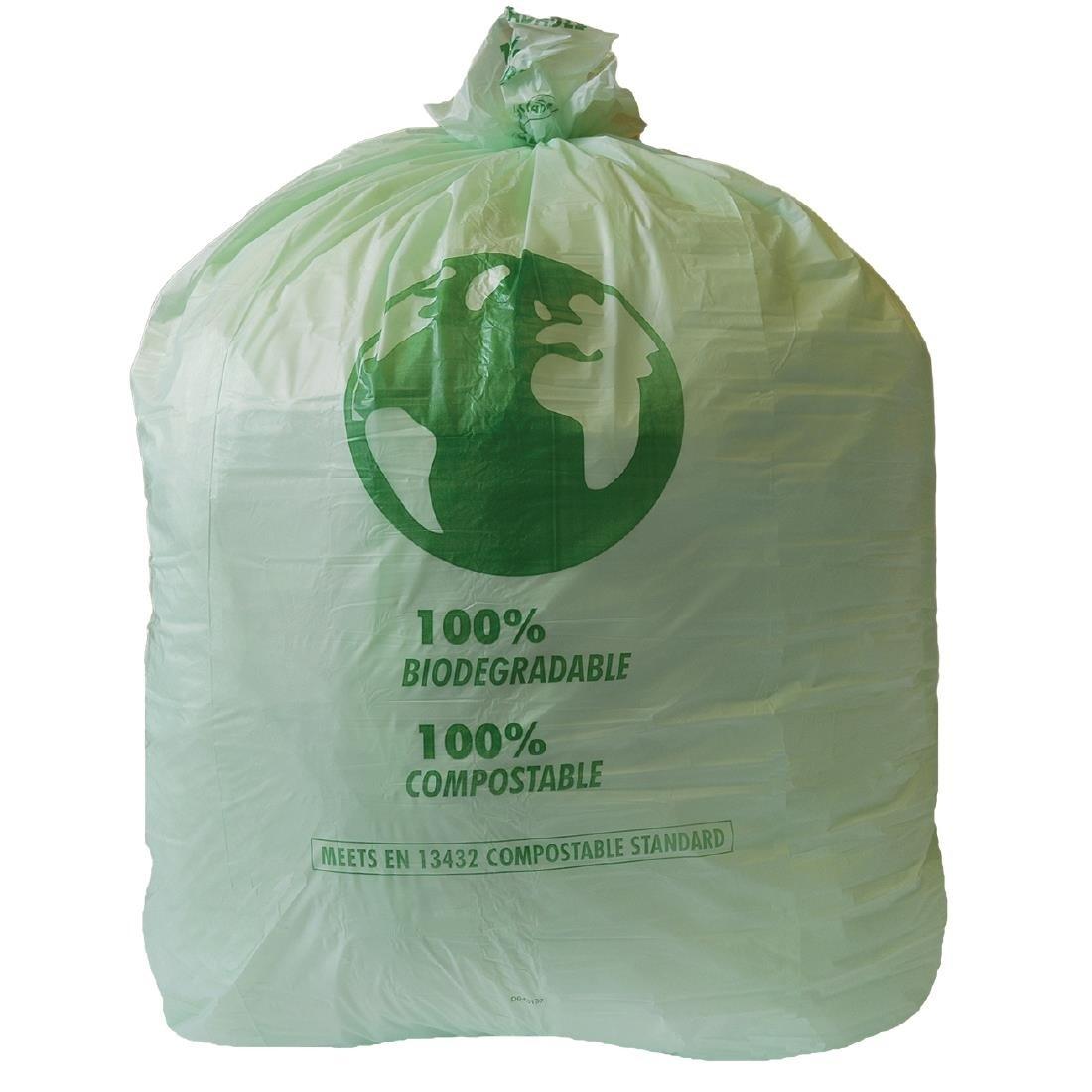 Grands sacs poubelle compostables Jantex 90L (Lot de 20) - FRANCE CHR