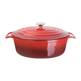 Grande cocotte ovale rouge Vogue 6L - FRANCE CHR