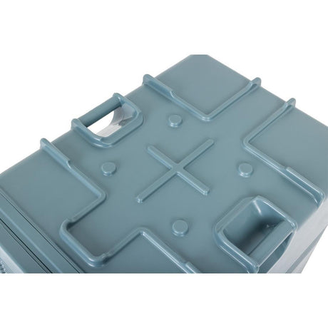 Conteneur isotherme à chargement frontal Cambro bleu ardoise - FRANCE CHR