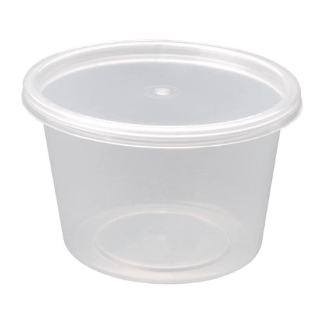 Pots à sauce micro-ondables en plastique Fiesta Recyclable 100ml (lot de 100) - FRANCE CHR