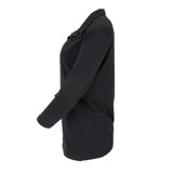 T-Shirt col V femme Uniform Works noir S - FRANCE CHR