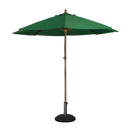 Parasol rond Bolero vert 3m - FRANCE CHR