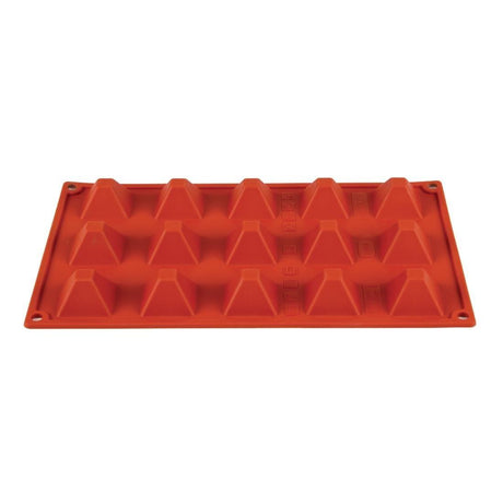 Plaque 15 pyramides en silicone Pavoni Formaflex - FRANCE CHR