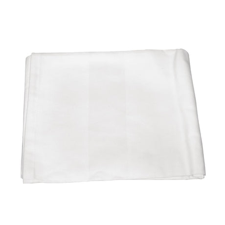 Nappe blanche bande de satin Mitre Luxury 910 x 910mm - FRANCE CHR