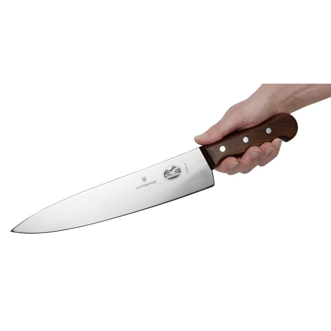 Couteau de cuisinier à manche en bois Victorinox 255mm - FRANCE CHR