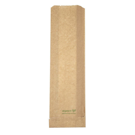 Sacs snack chaud compostables Vegware 356 x 101mm (Lot de 500) - FRANCE CHR