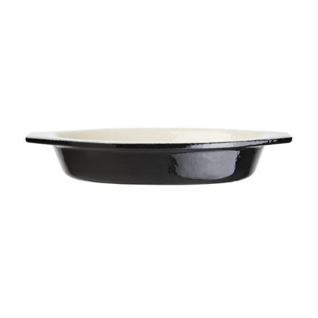 Plat à gratin ovale noir Vogue 650ml - FRANCE CHR