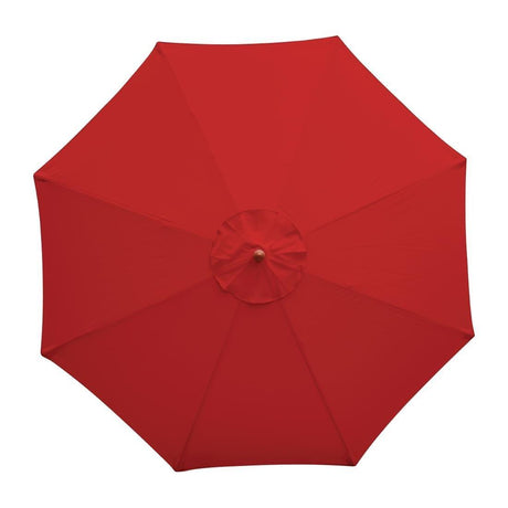 Parasol rond Bolero 2,5m rouge - FRANCE CHR