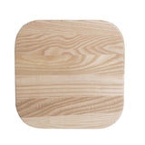 Tabouret bas en acier galvanisé avec assise en bois Bolero Cantina (lot de 4) - FRANCE CHR