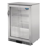 Arrière-bar une porte pivotante Polar Série G inox 138L - FRANCE CHR