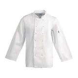 Veste de cuisine mixte Whites Vegas manches longues blanche L - FRANCE CHR