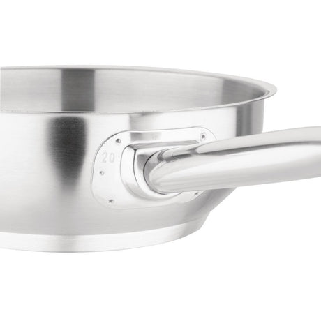 Sauteuse en inox Vogue - FRANCE CHR