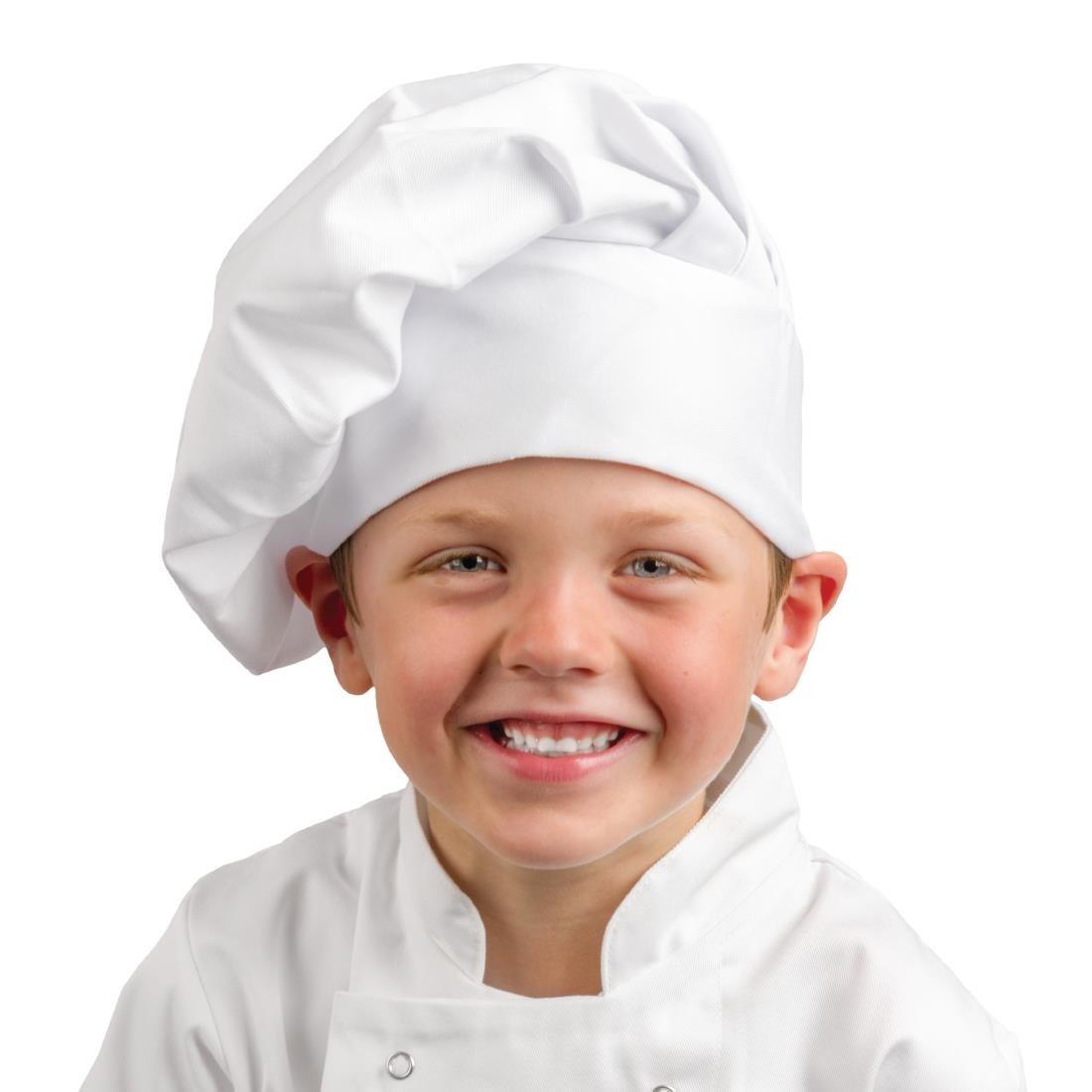 Toque de chef enfant Whites blanche - FRANCE CHR