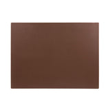Grande planche à découper basse densité Hygiplas marron - FRANCE CHR