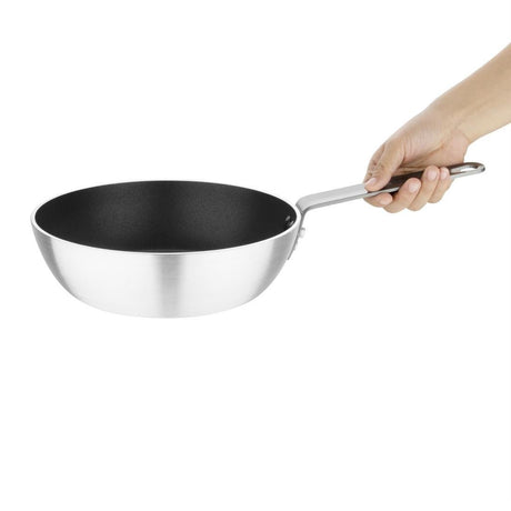 Sauteuse conique antiadhésive en aluminium Vogue 240mm - FRANCE CHR